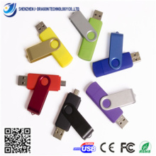 2015 New Translucent Swivel USB Drive (JP222)